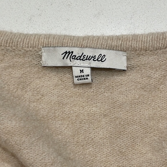 MADEWELL Long Color Block Cardigan Duster M - Picture 3 of 6